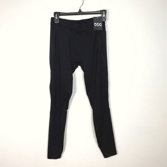 DSG Compression Tights with Media‎ Pocket Moisture Wicking UV Protection M - Picture 1 of 8